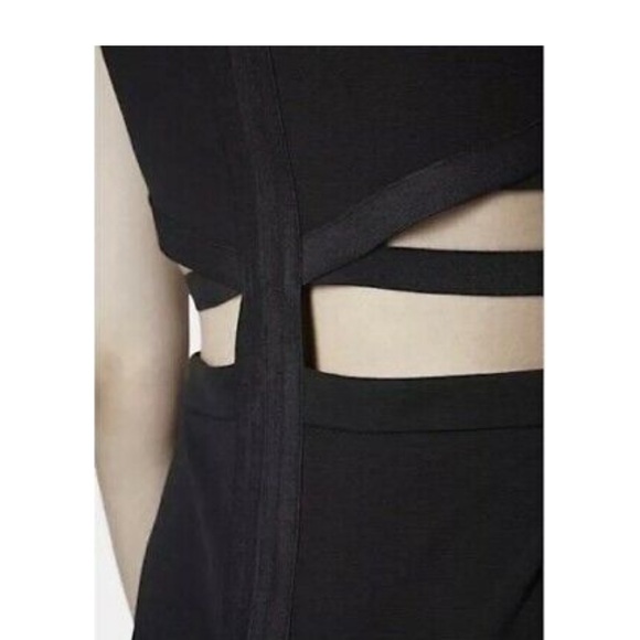 Topshop Little Black Dress with Cut Out Detailing - Picture 5 of 6